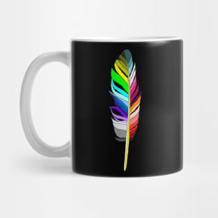 colourfull feather Mug